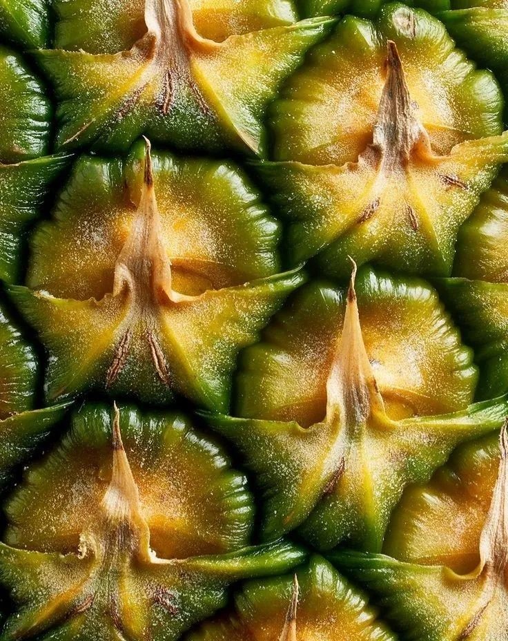 Peau d’ananas en gros plan